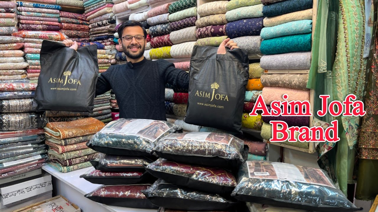 Asim Jofa Suits| Branded Ladies Dresses| Luxury Wear Dresses| Designer Maxi Dress Original|Pak Cloth