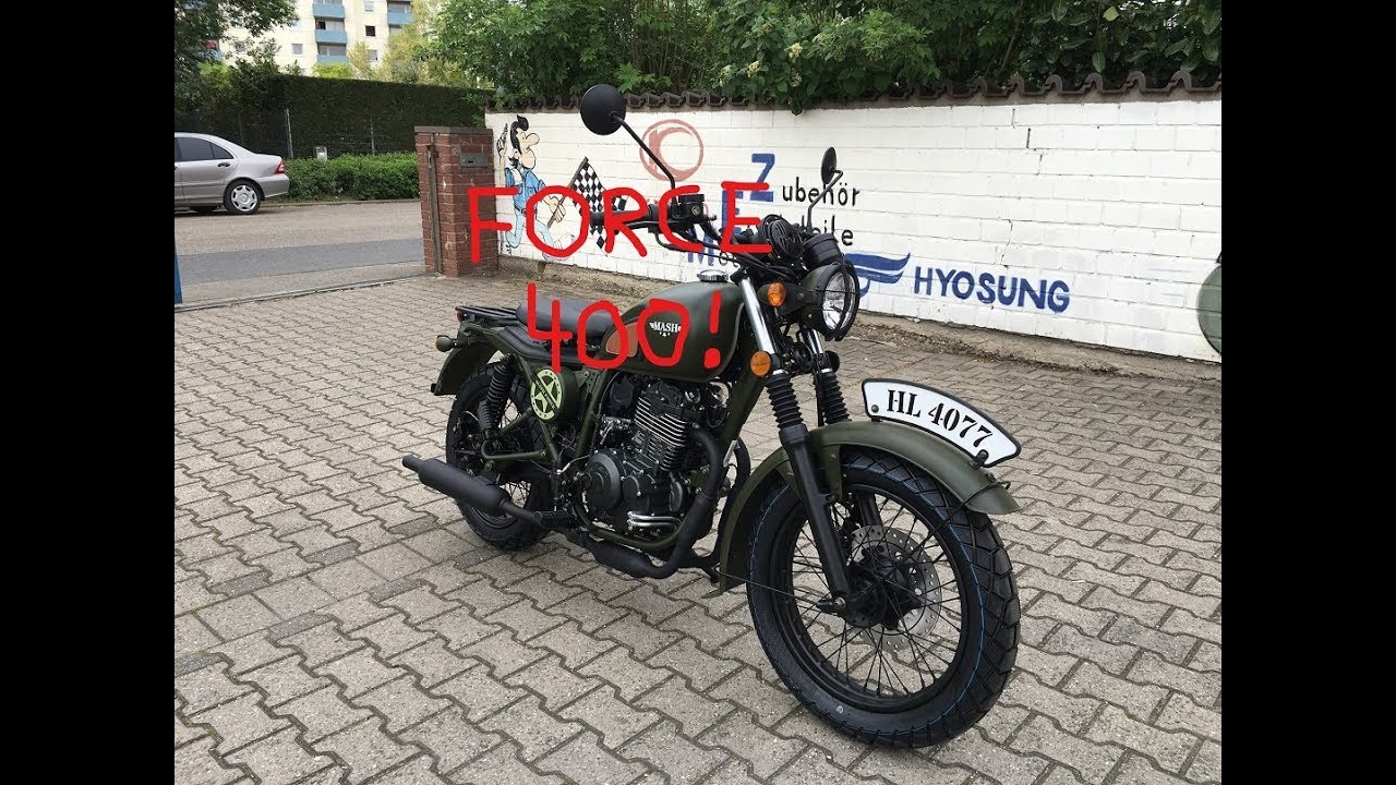 Mash Force 400 - Military Bike - Limited Edition, Walkaround, Details