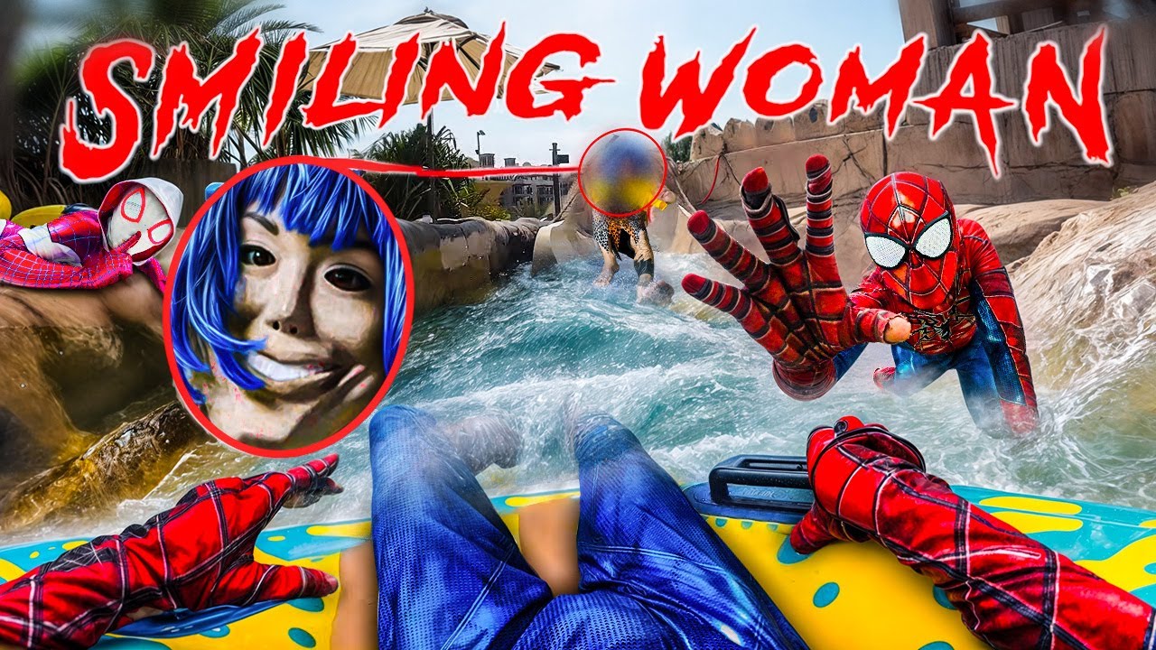 SPIDERMAN PARKOUR Vs SMILING WOMAN | Relentless Chase to Save (Horror Story Short) | Epic POV