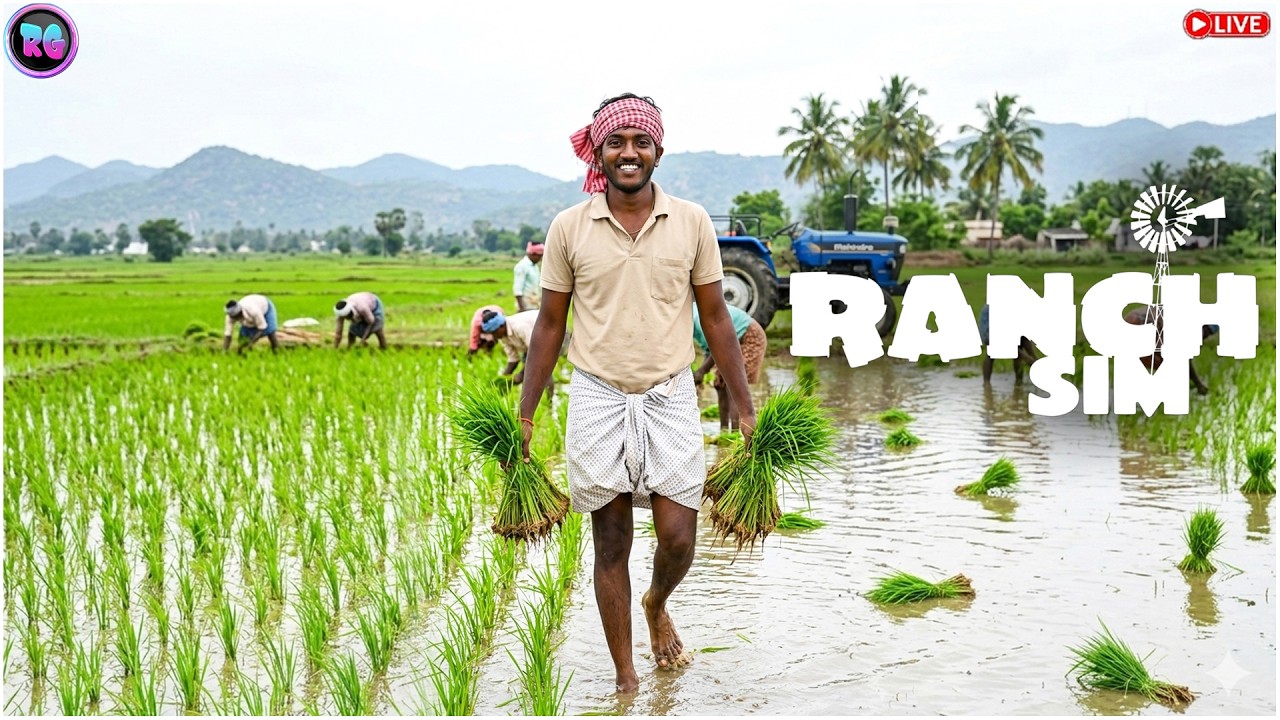 Ranch Simulator in தமிழ் - Pt- 4 [ Live🔴 ] | Road to 1k Subs🥰🙏| #retrexgamer