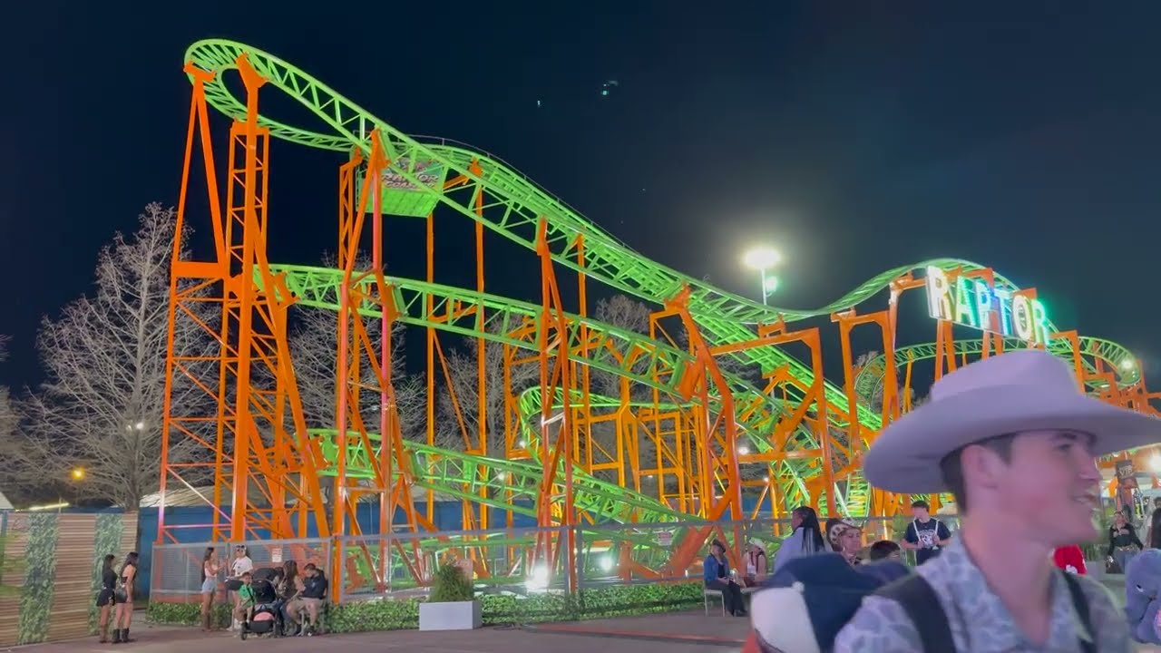 Houston rodeo carnival 2025 | A specular evening with fun filled # Houston #rodeo #carnival #funny