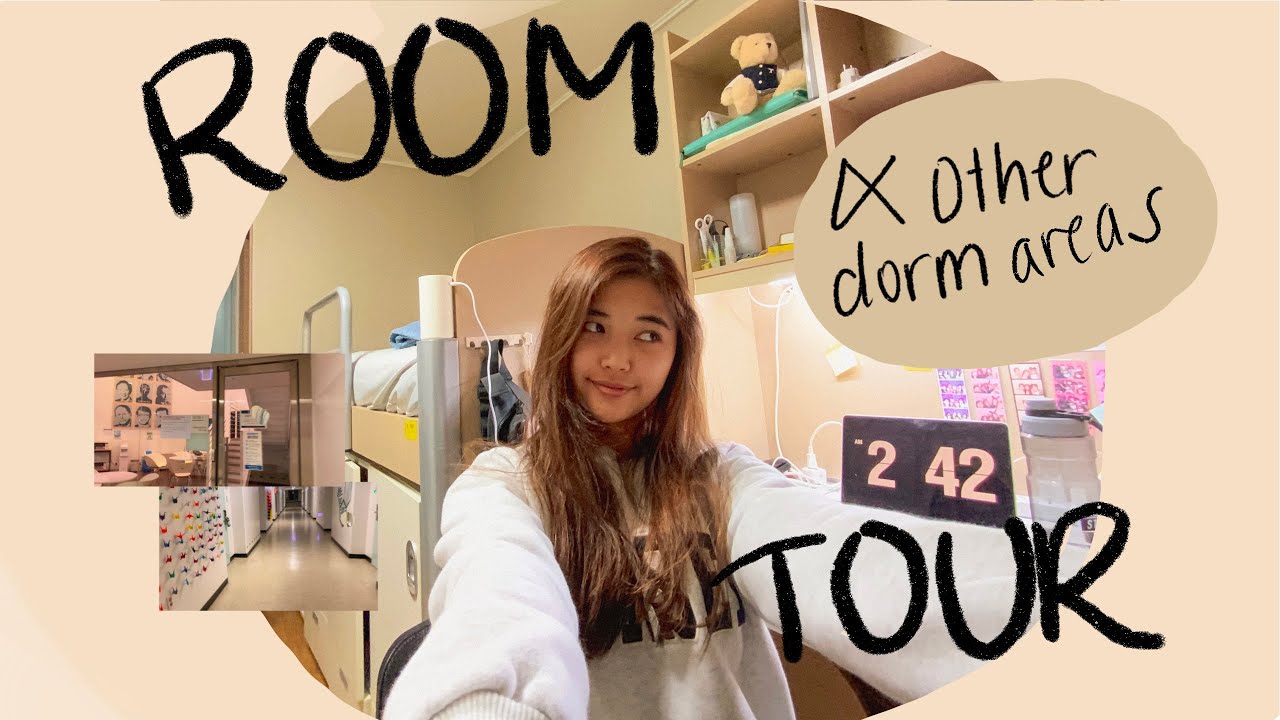 YONSEI UNIVERSITY UIC | Dorm Room Tour + other areas (Songdo Dormitory Triple Room)