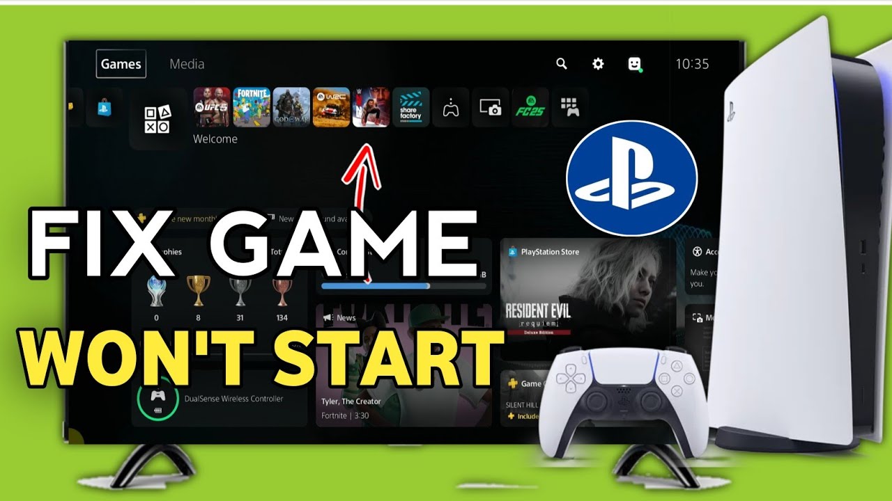 PS5 : Fix Cannot Start Game or App PS5 - ( Easy Fix )