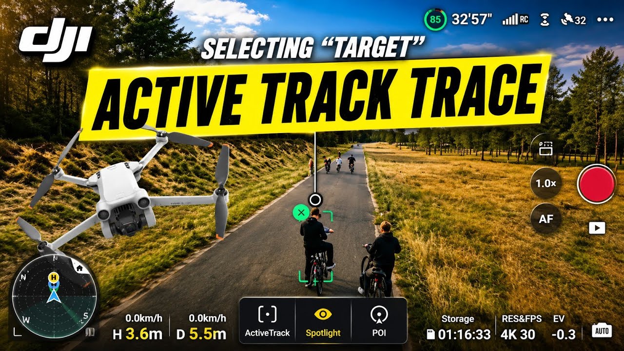 Is DJI Mini 3 Pro Active Track As Good as the DJI Air 3 ?