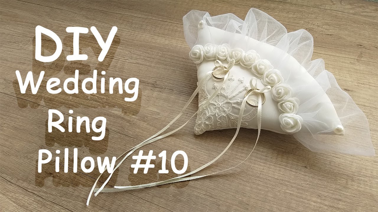 DIY - Wedding Ring Pillow #10