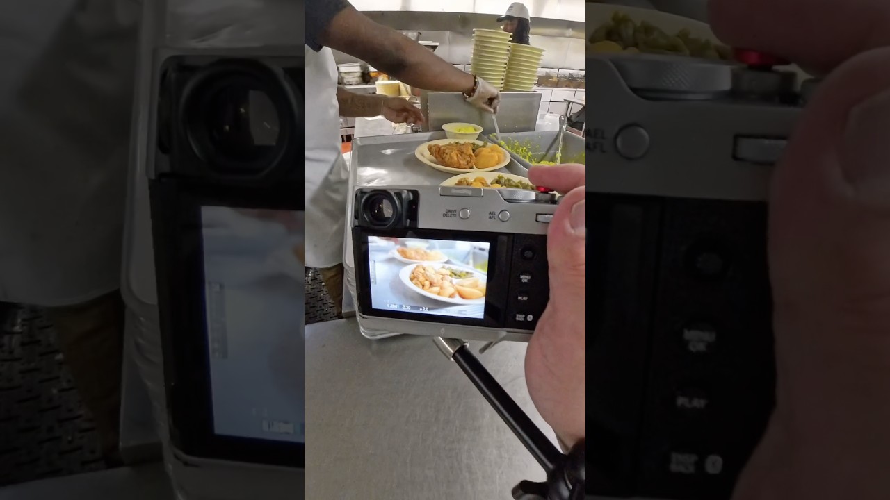 Try the intsa360 x4 paired with the Fuji X100VI #insta360x4 #x4 #fujix100vi #foodphotography #bbq