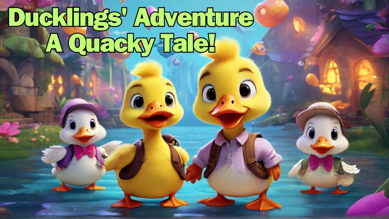 Ducklings' Adventure: A Quacky Tale!