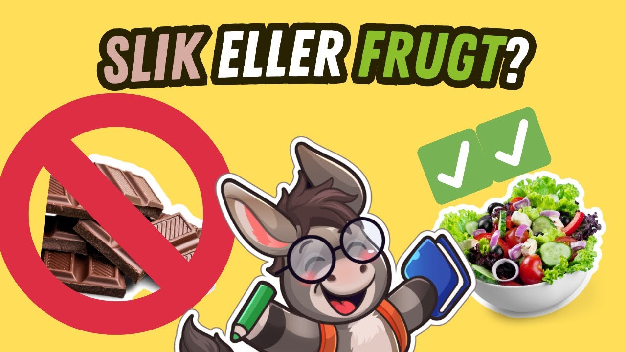 Hr. &AElig;selbert l&aelig;rer b&oslash;rn om sund mad 🥦🍎 &ndash; Hvorfor er frugt bedre end chokolade?