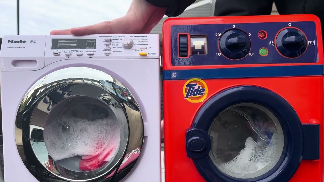 Wash race 68 - Miele vs Vintage Tide / 15 Minute Express Wash (read description)