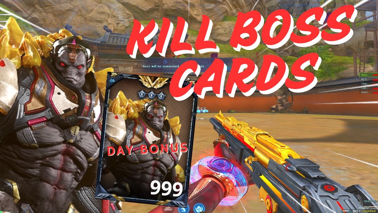 Kill 3 Star Boss Cards When Day Bonus in GodZone Map (ZA4 Mode) - CrossFire PH