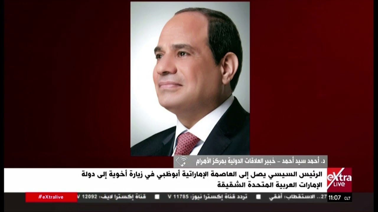 د. أحمد سيد أحمد: زيارة الرئيس السيسي للإمارات تعكس قوة العلاقات المصرية الإماراتية