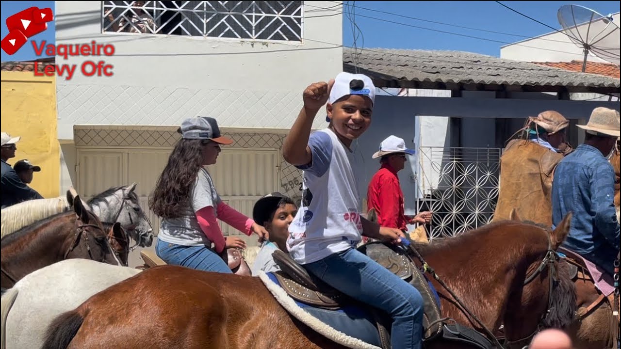 VAQUEIRO LEVY NA 9• CAVALGADA DOS VAQUEIROS DE PEDRA BRANCA-CE