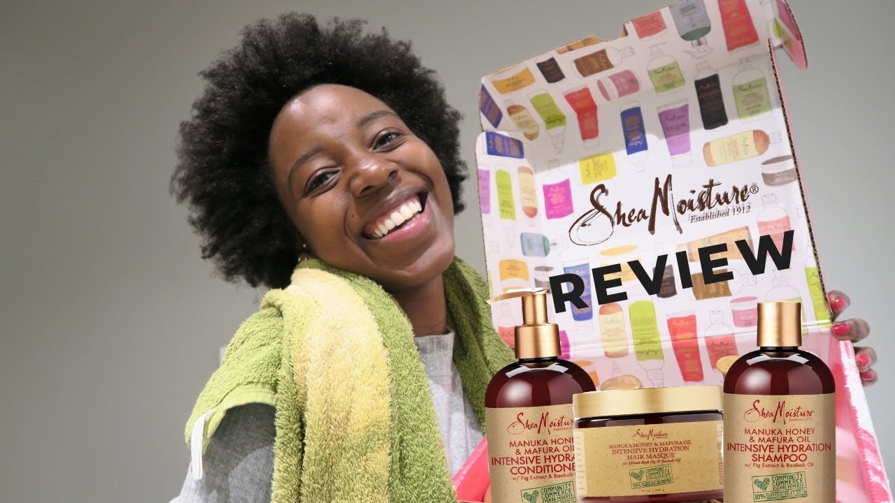 Shea Moisture Manuka Honey & Mafura Oil Review Australia | 4B/4C Natural Hair