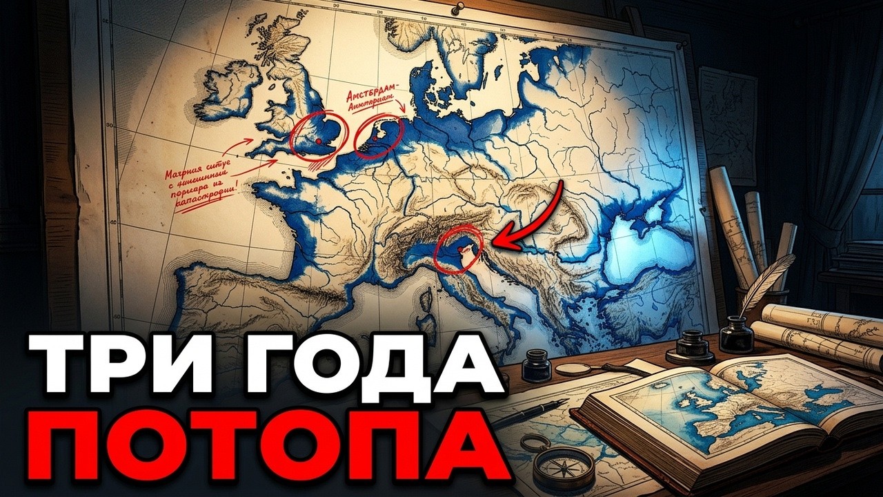 Европу Затопило В 19 Веке. Что Скрывают Старые Карты