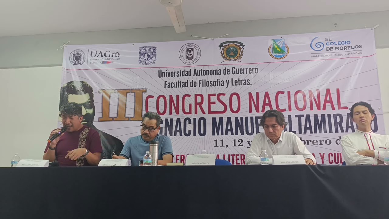 Ponencia Dr. Abraham Becerra, III CONGRESO NACIONAL IGNACIO MANUEL ALTAMIRANO 2026