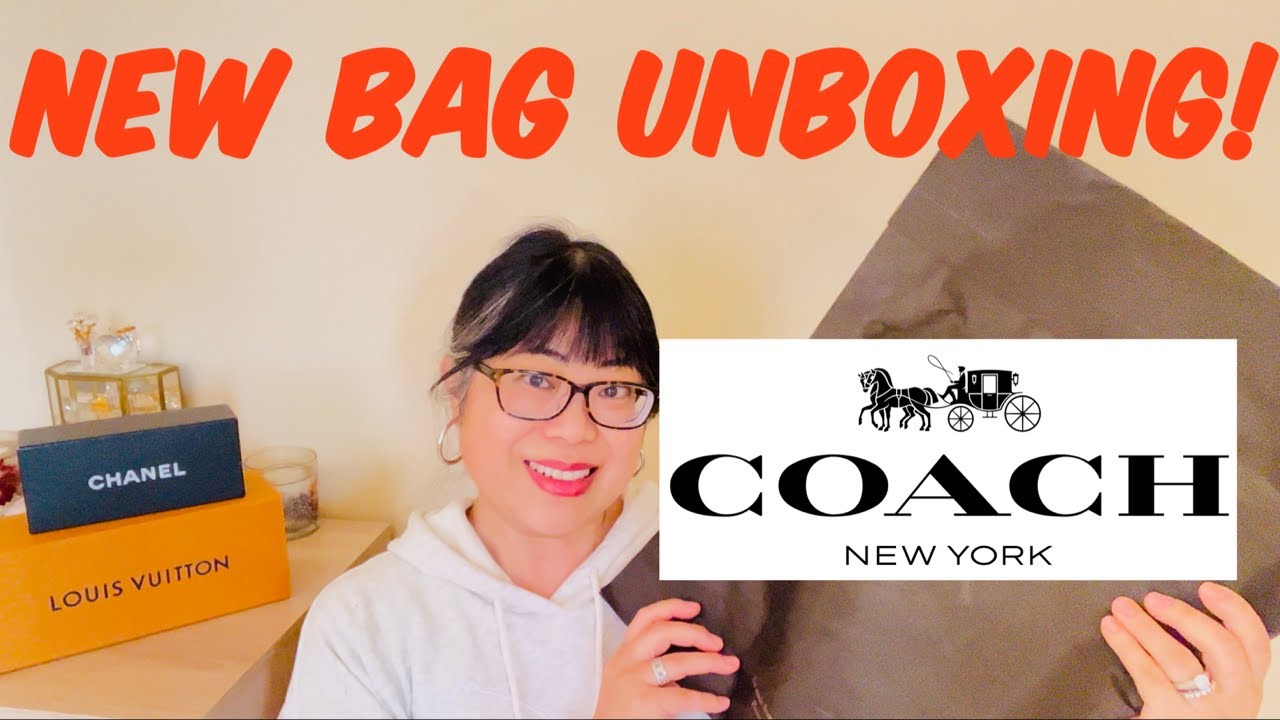 NEW COACH BAG UNBOXING! 🤩