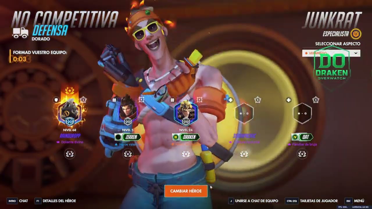 OVERWATCH JUNKRAT ES DESTRUCCION MASIVA#overwatch2 #viralvideo
