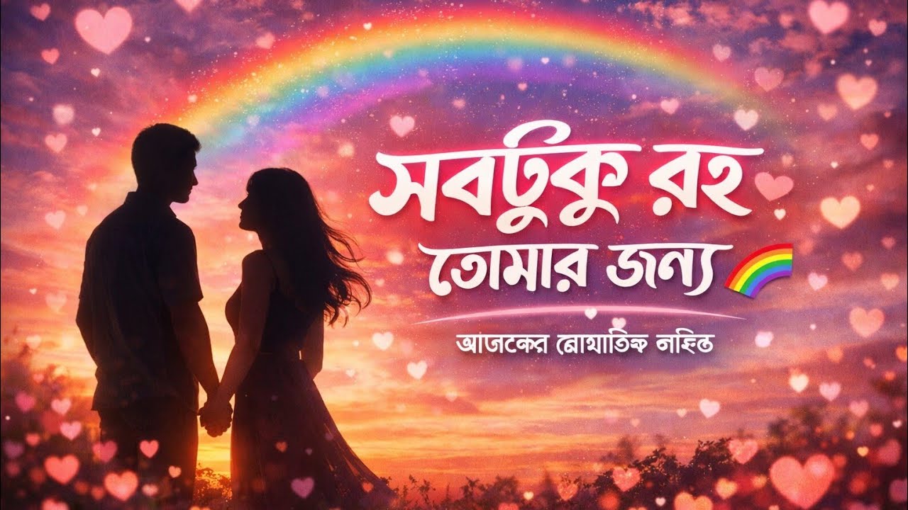 সবটুকু রং তোমার জন্য 🌈