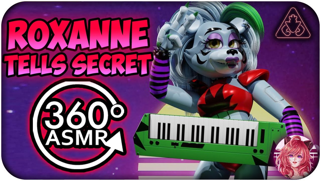 Roxanne Wolf Tells Secrets~ [360º VR ASMR] | FNAF: Security Breach 360 VR