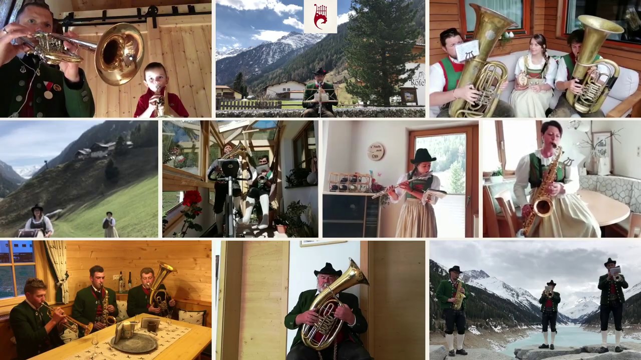 Frühjahrsgruß 2020 der Musikkapelle Kaunertal