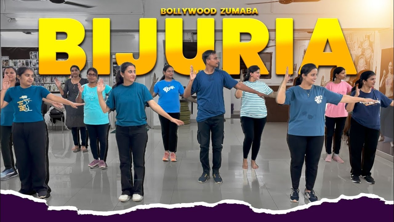 Zumba on Bijuria Song | Full Energy Dance Workout | Fun Fitness Moves 🔥