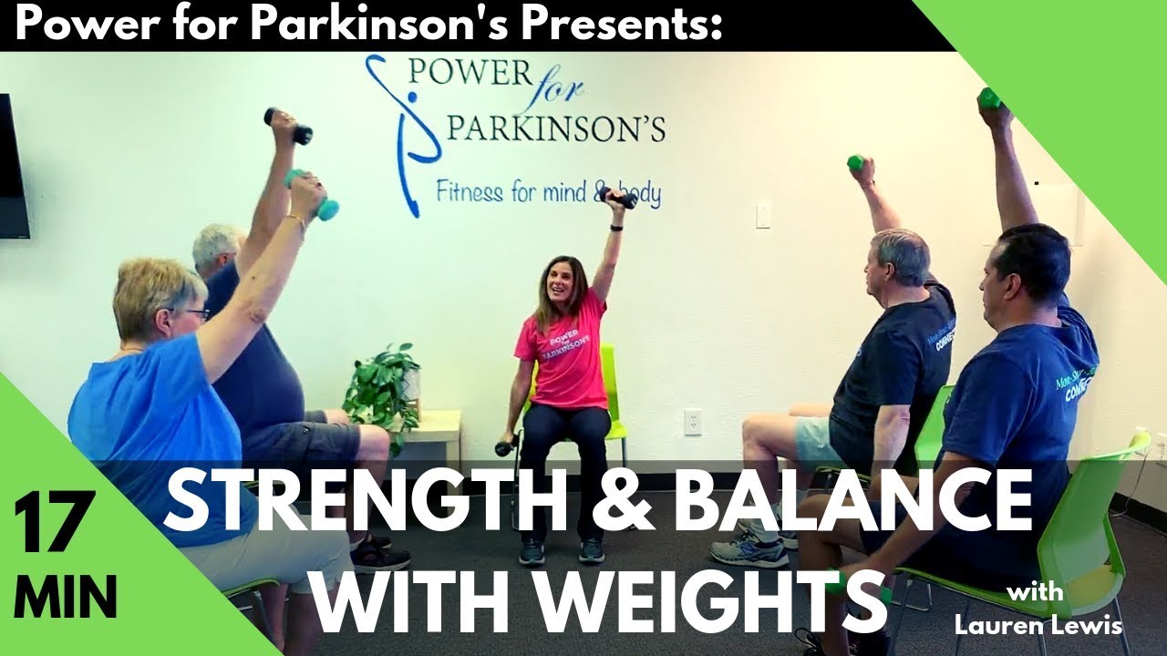 Strength & Balance w/Weights Short Sequence - Power for Parkinson's