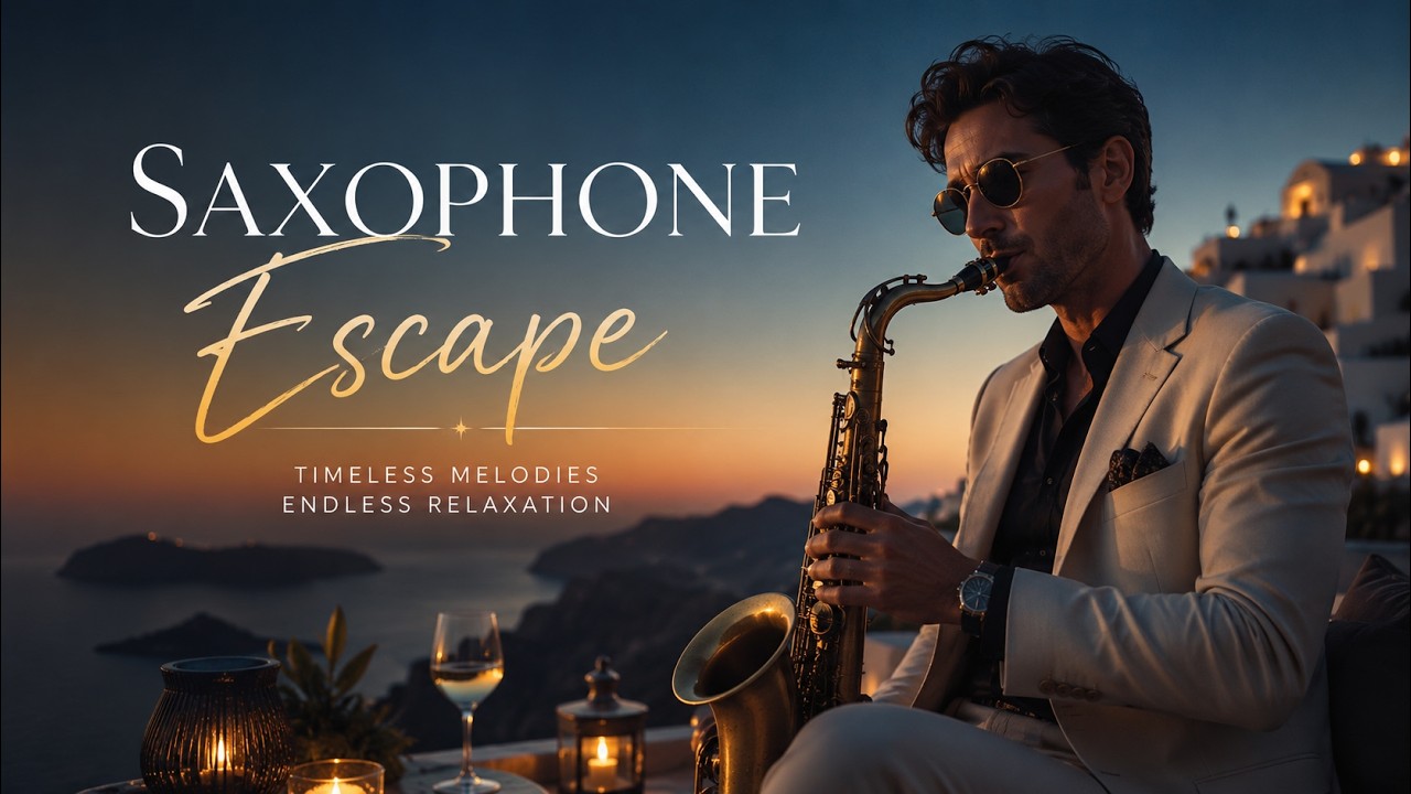 Smooth Saxophone Jazz 🎷 Relaxing Instrumental Music for Cozy Evenings & Peaceful Nights