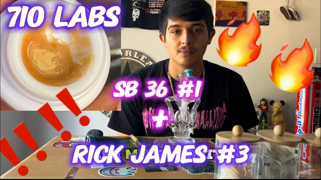710 Labs Rosin Review *SB36#1 + Rick James#3*| $650 OTW GLASS‼️