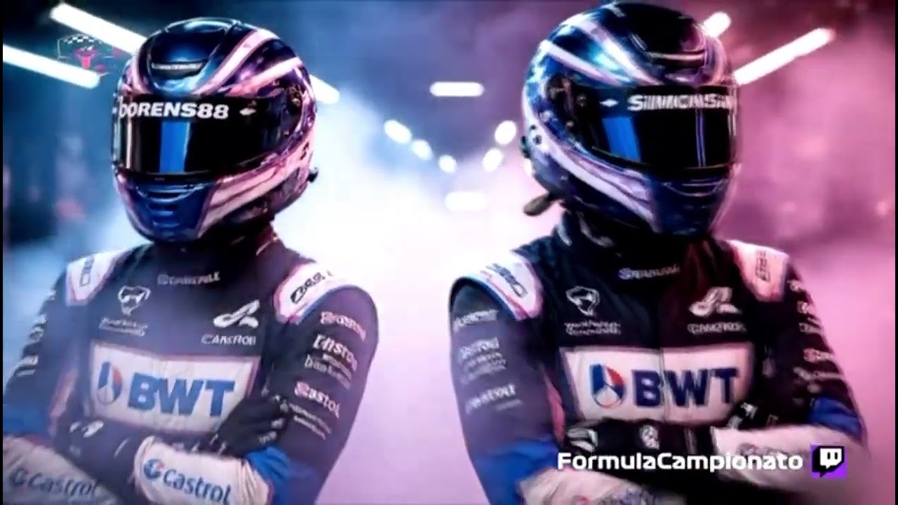 FORMULACAMPIONATO LIVE ogni mercoledi ore 22:00 su TWITCH