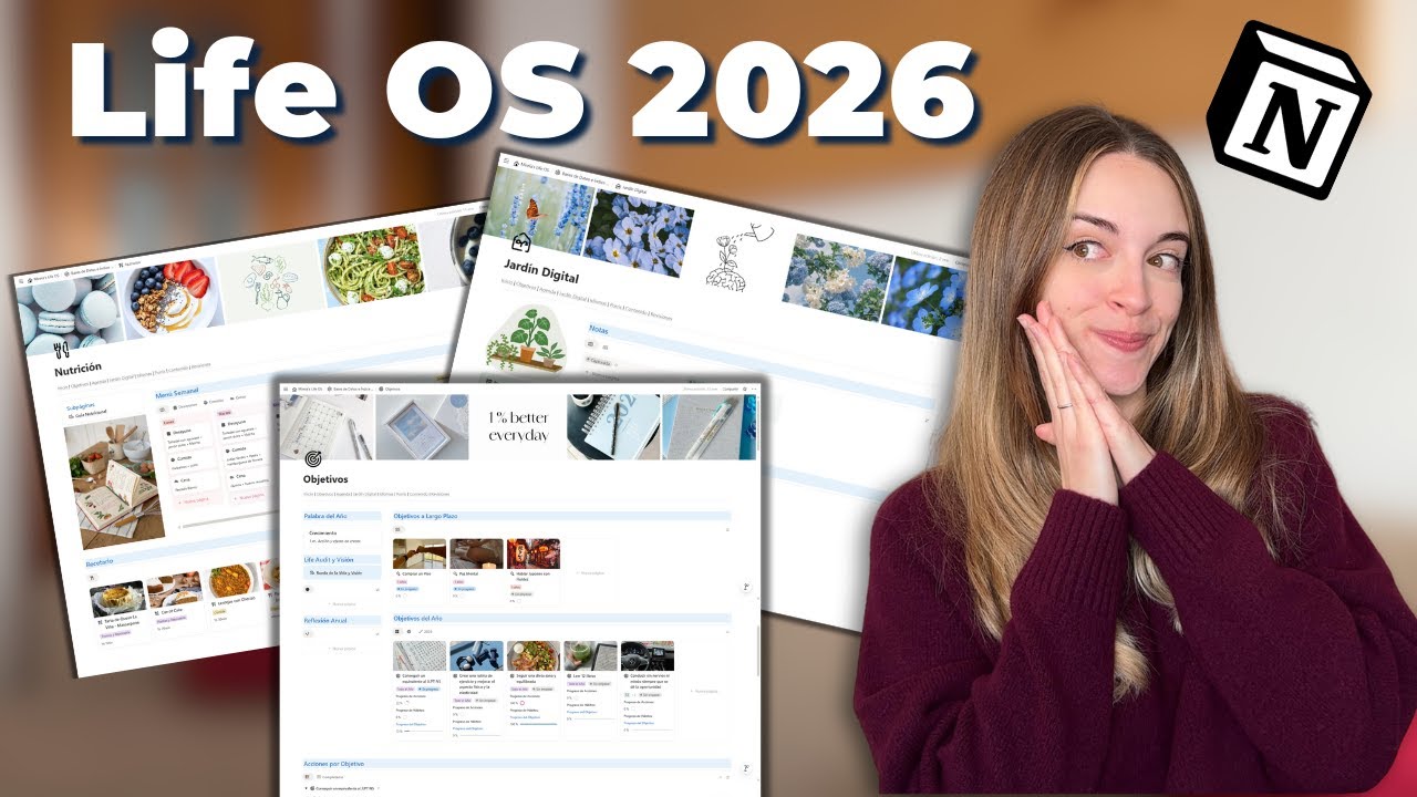 NOTION TOUR 2026: ¡Así organizo mi vida ENTERA en Notion!
