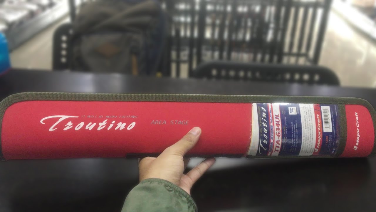 Unboxing & Review Travel Rod Majorcraft Troutino Area TTA 634 UL