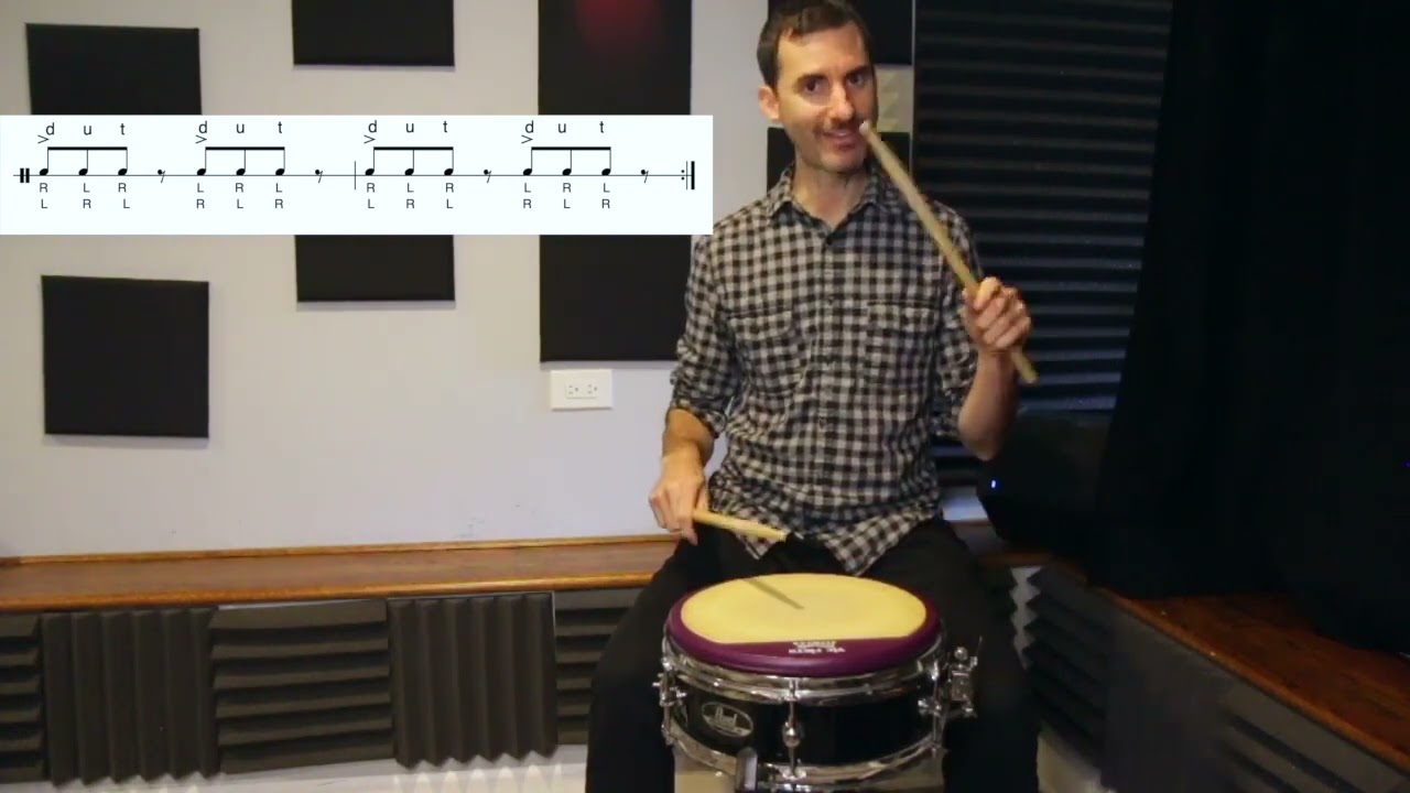 Build up your Paradiddle Speed with 3 Paradiddle Builders using the Moeller Technique