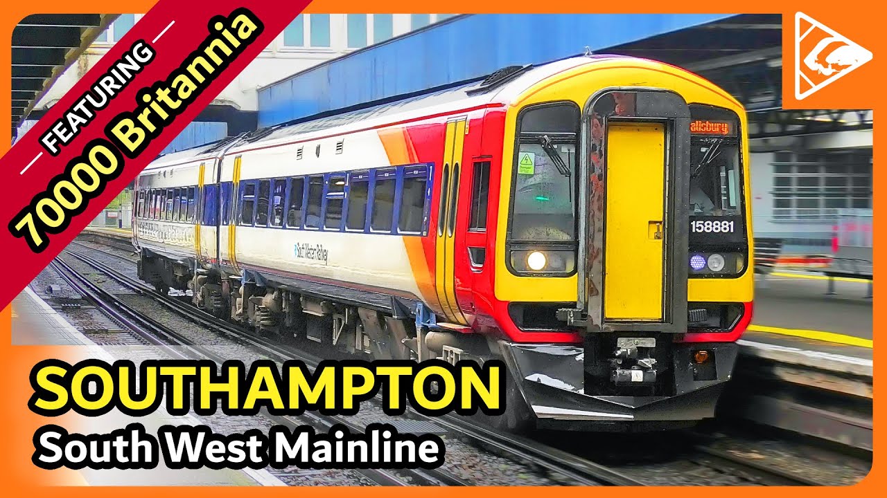 Trains at Southampton Central (SWML) 11/04/2023