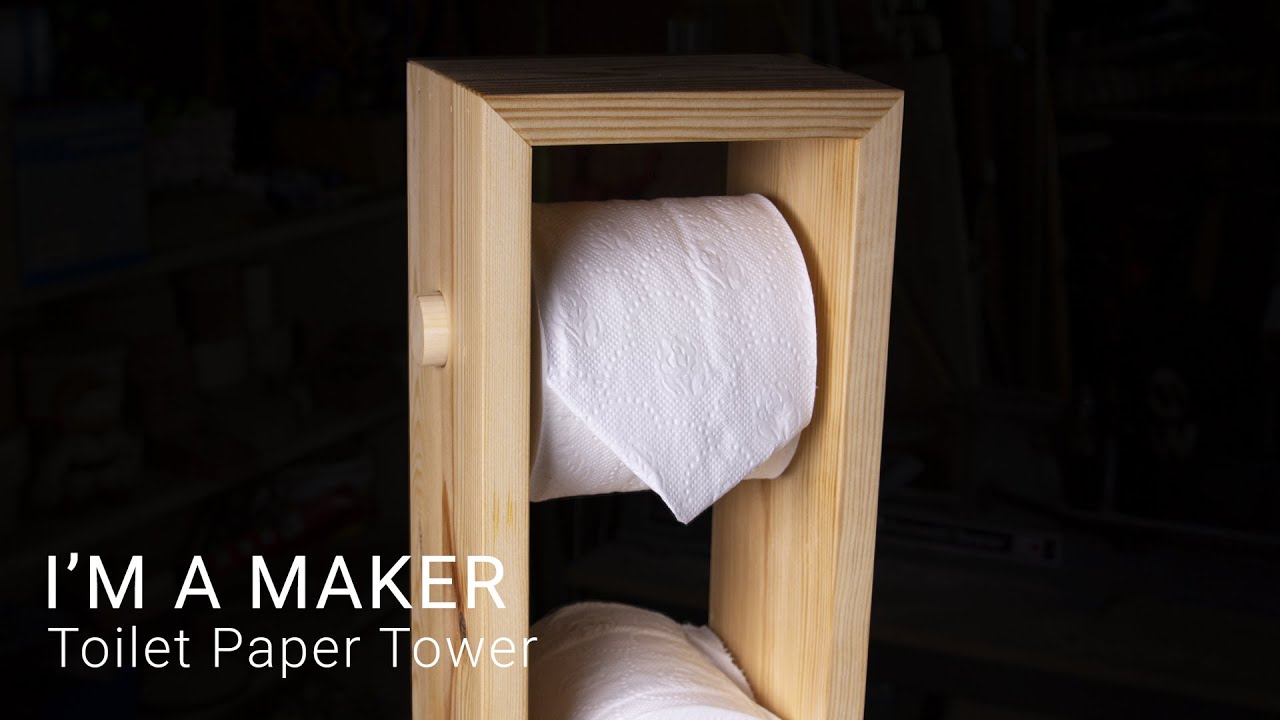 How to make a Toilet Paper Tower