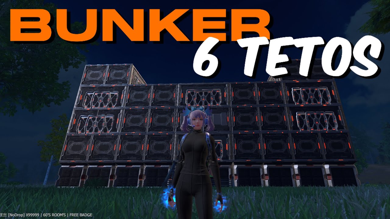 MINHA BASE BUNKER 6 TETOS 🔥 | Last Island of Survival