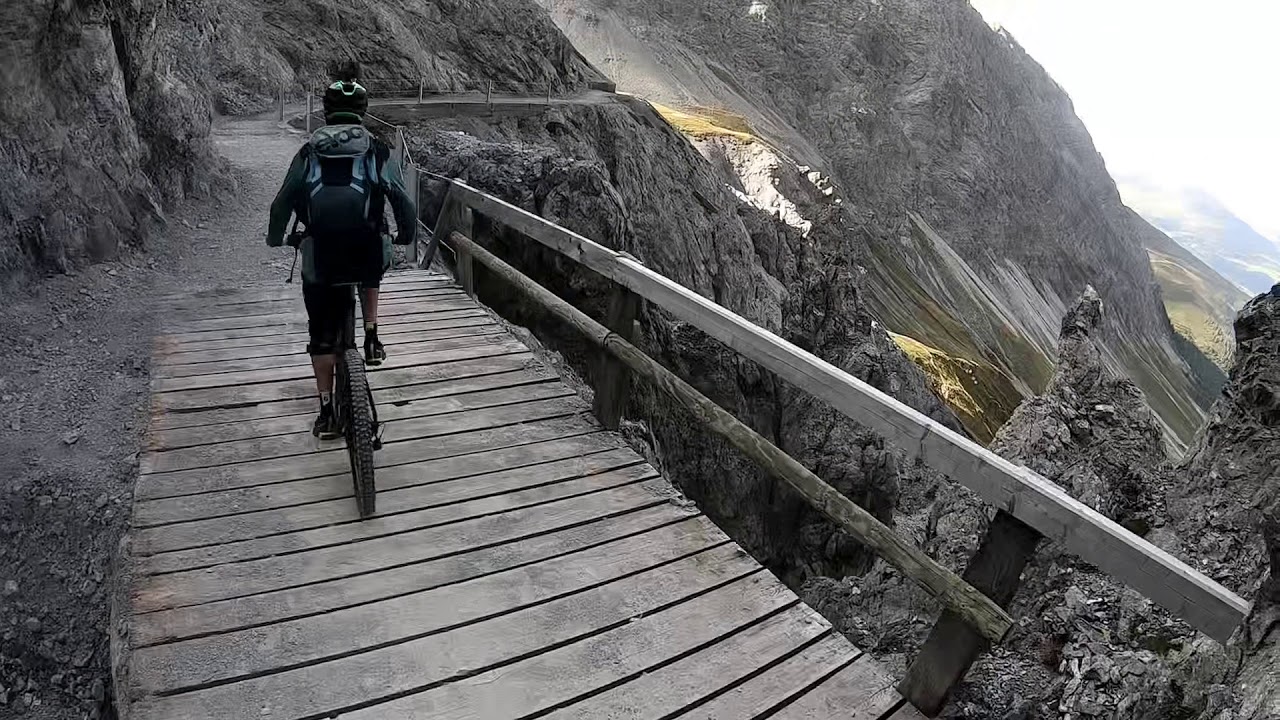 MTB JUST 4 FUN   Felsenweg Panoramatour Davos