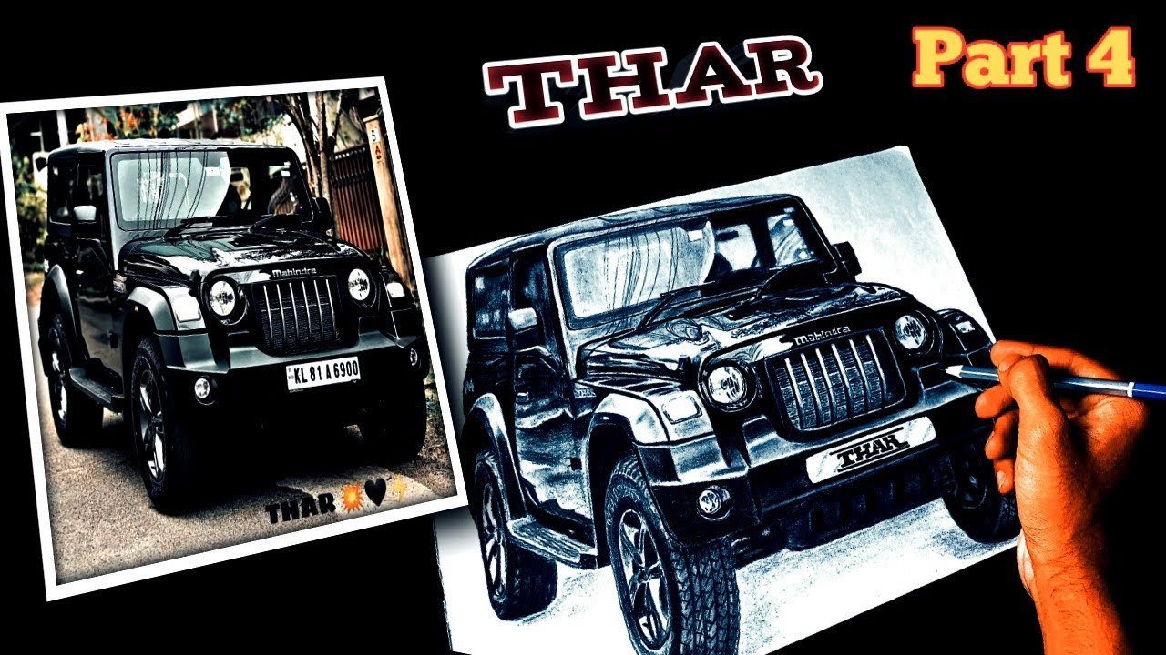 Thar Drawing || Part 4 || Realistic 3D Drawing