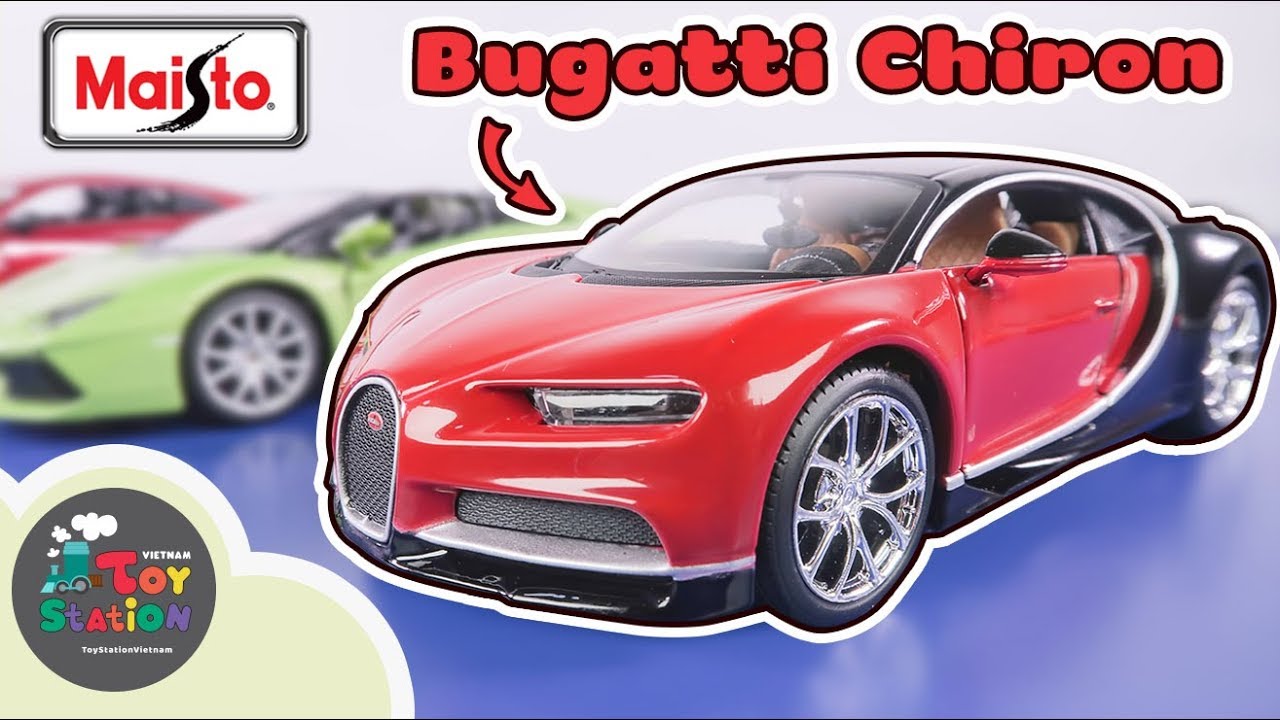 Dàn siêu xe từ hãng Maisto, Lamborghini Aventador, Bugatti Chiron, Audi R8 ToyStation 414