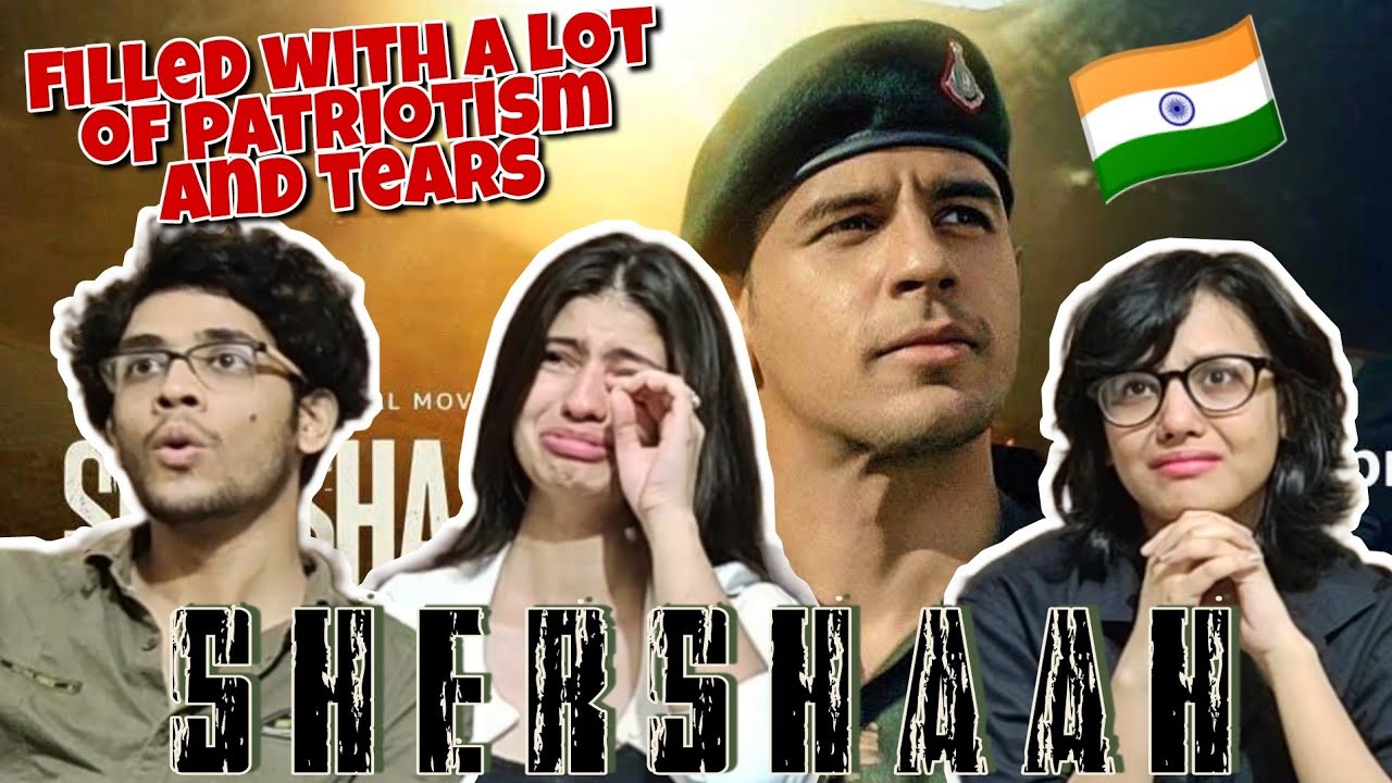 Indians react on SHERSHAAH - full movie | Warning - a lot of crying ahead !