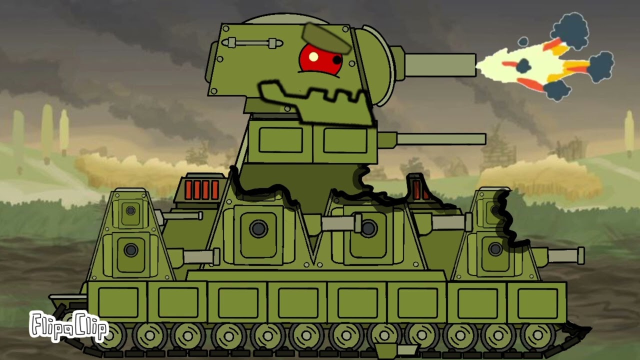 Леофана против кв44-мультики про танки.