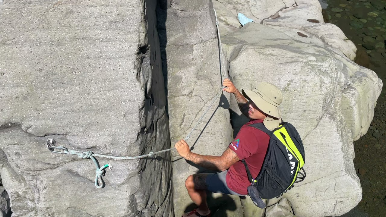 [제주/등반] 제주 숨은 비경, 무수천 자연암장에서 클라이밍