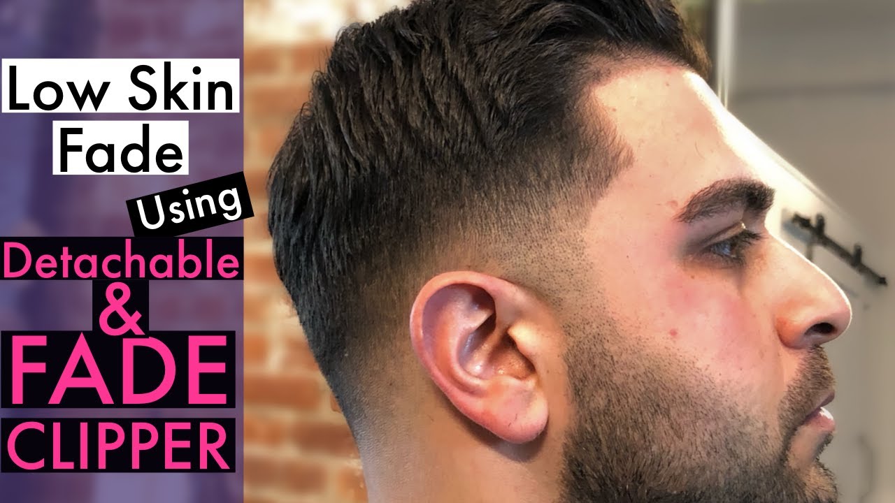 Low Skin Fade | Detachable & Fading Clipper Combo