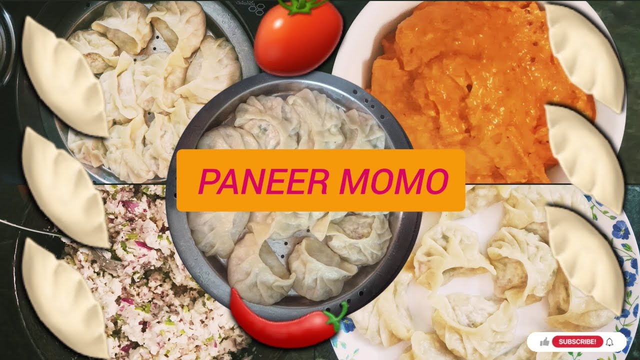 How to Make Homemade Paneer Momos with Spicy Chutney​#MomosRecipe #PaneerMomos #StreetFoodAtHome 