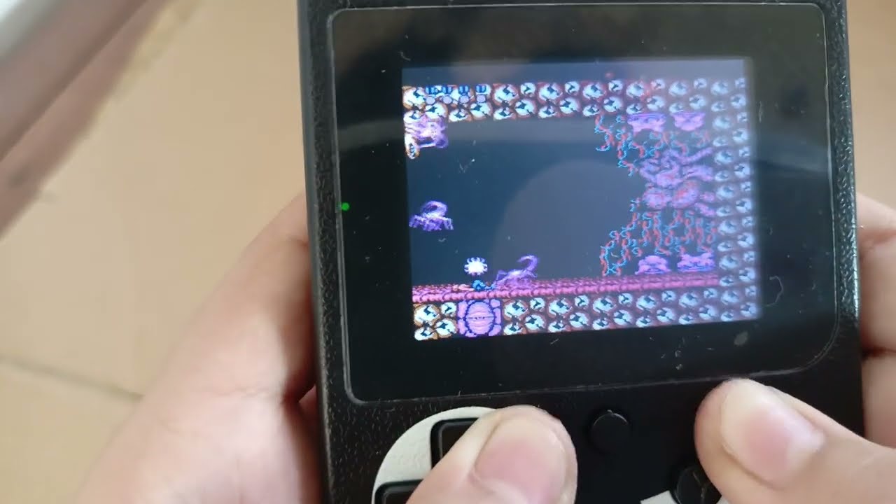 Beating Contra 1 in a knock of consle#game 