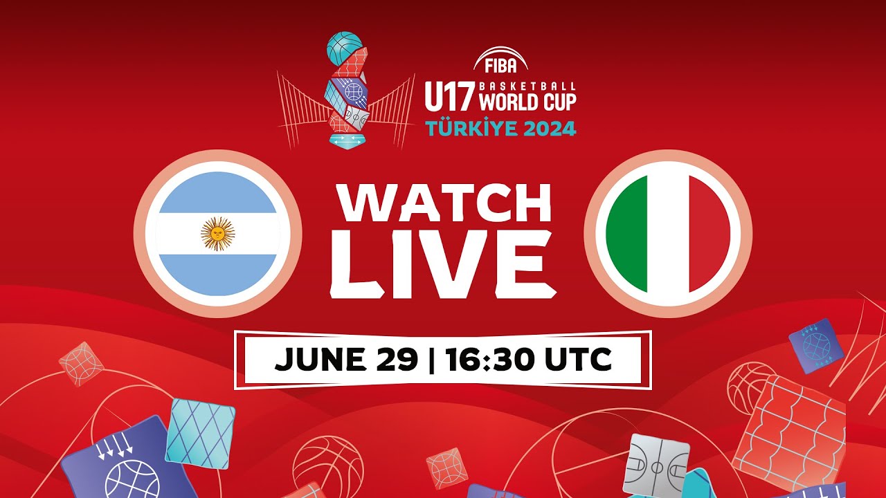 Group Phase | Argentina v Italy | Full Basketball Game | FIBA U17 Basketball World Cup 2024