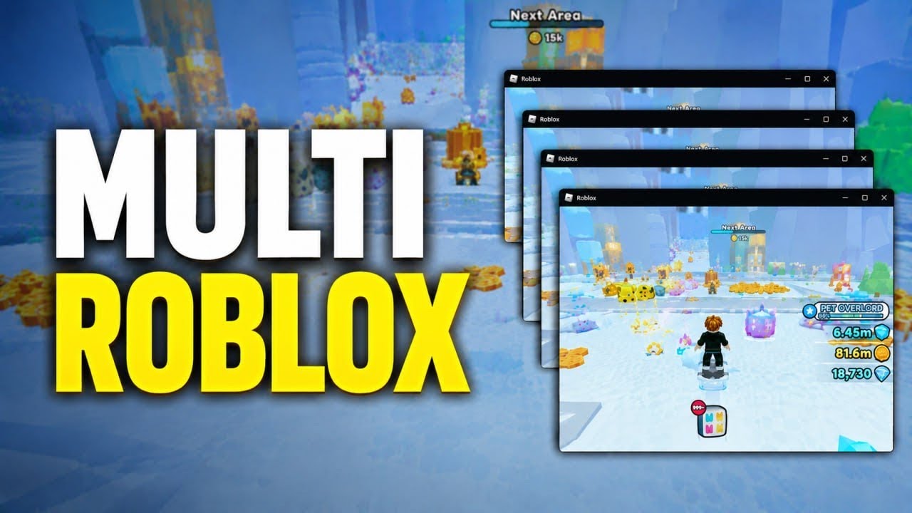 MULTIPLE Roblox Accounts? Here's How To Run Them All At Once!