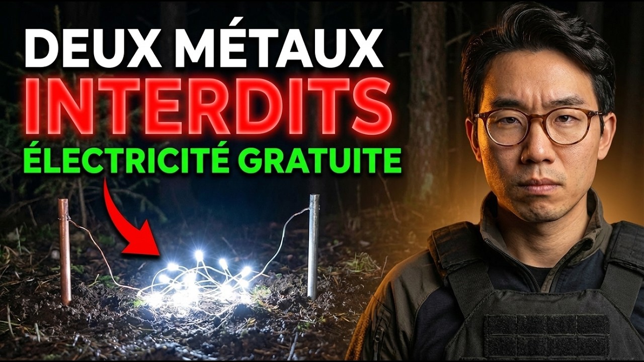 Terre + Deux pièces = Électricité gratuite — Impossible à breveter. Désormais ILLÉGAL