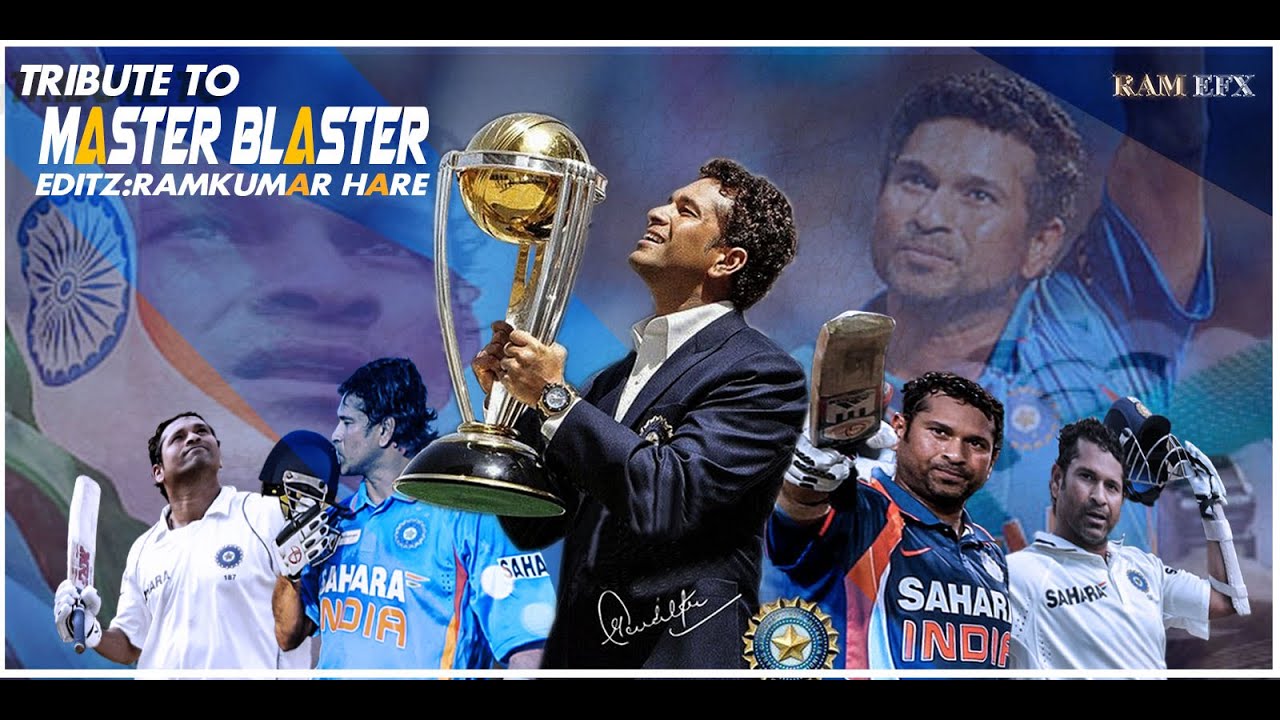 A TRIBUTE TO MASTER BLASTER | GOD OF CRICKET | SACHIN TENDULKAR