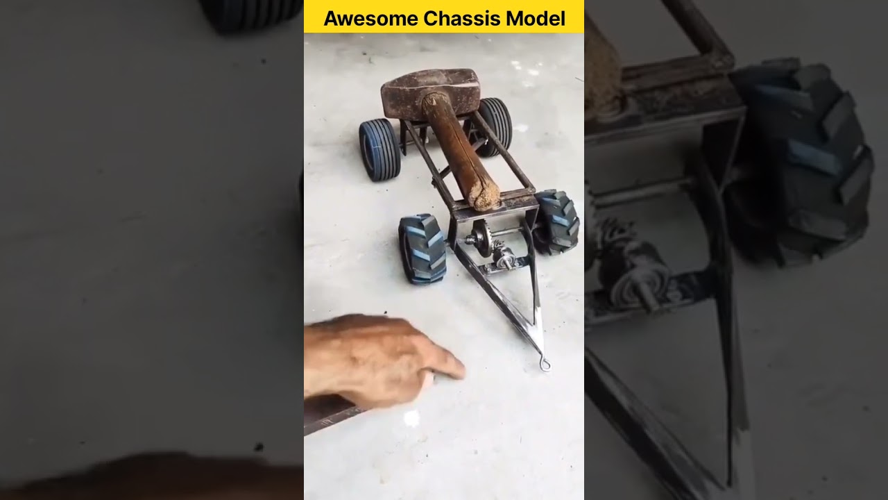 Awesome Chassis Model 💯#MechanicalEngineering #3DModeling #ChassisDesign #ModelMaking