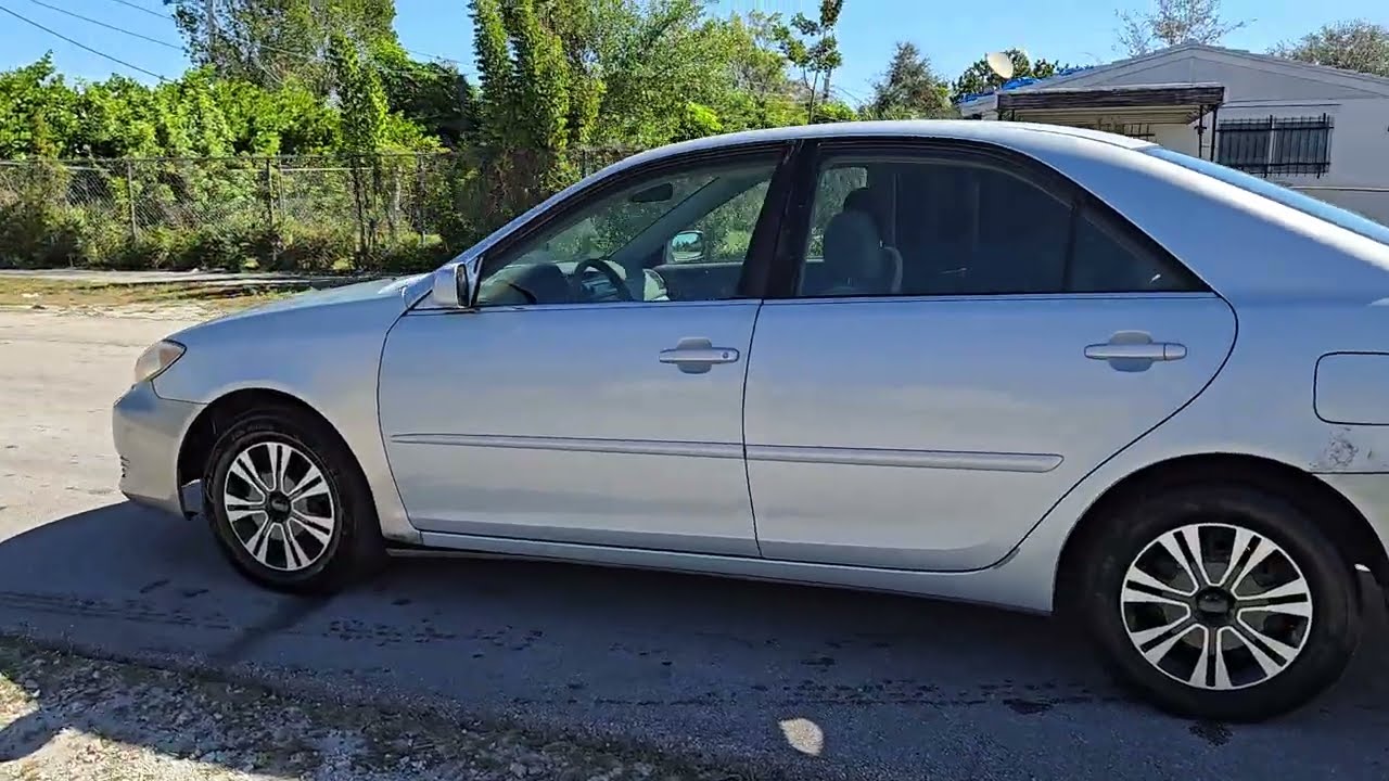 2005 toyota camry walk around video and engine start